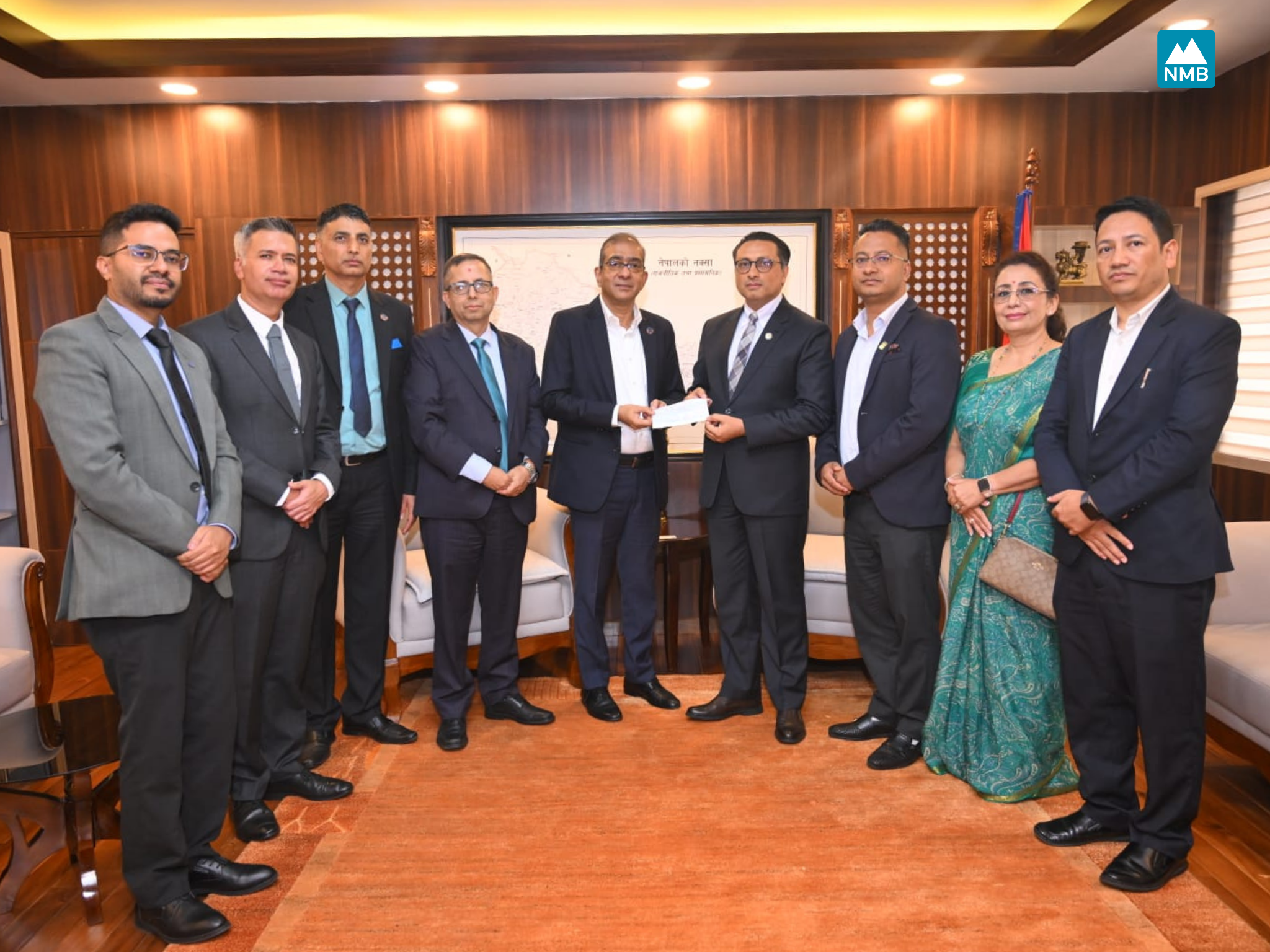 NMB Bank Provides Rs. 351 Million for Bhote Koshi Flood Victims