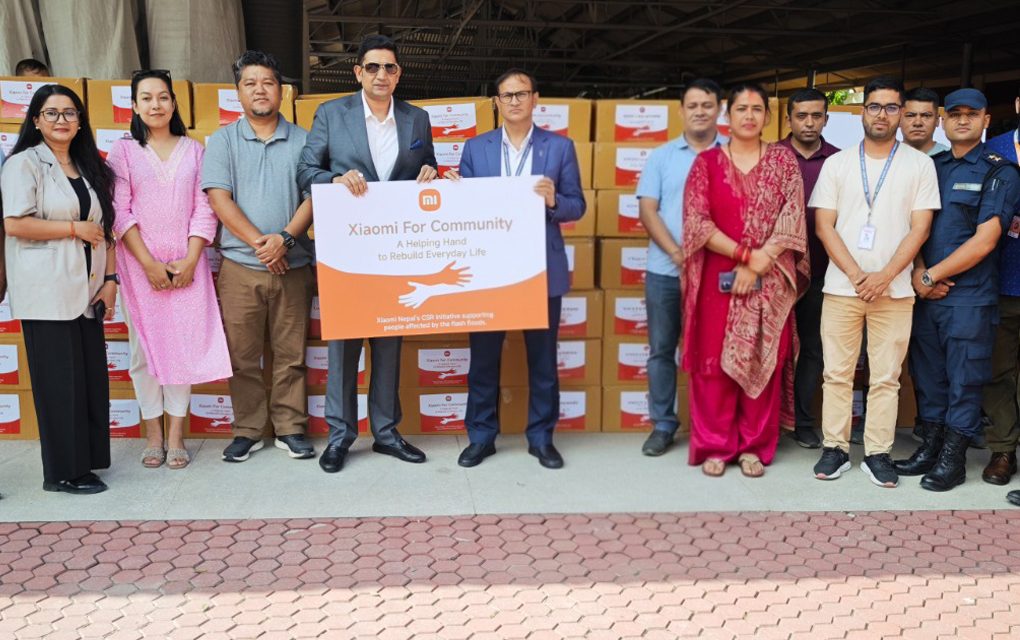 Xiaomi Nepal Provides Essential Household Relief Sets to Flood-Affected Families
