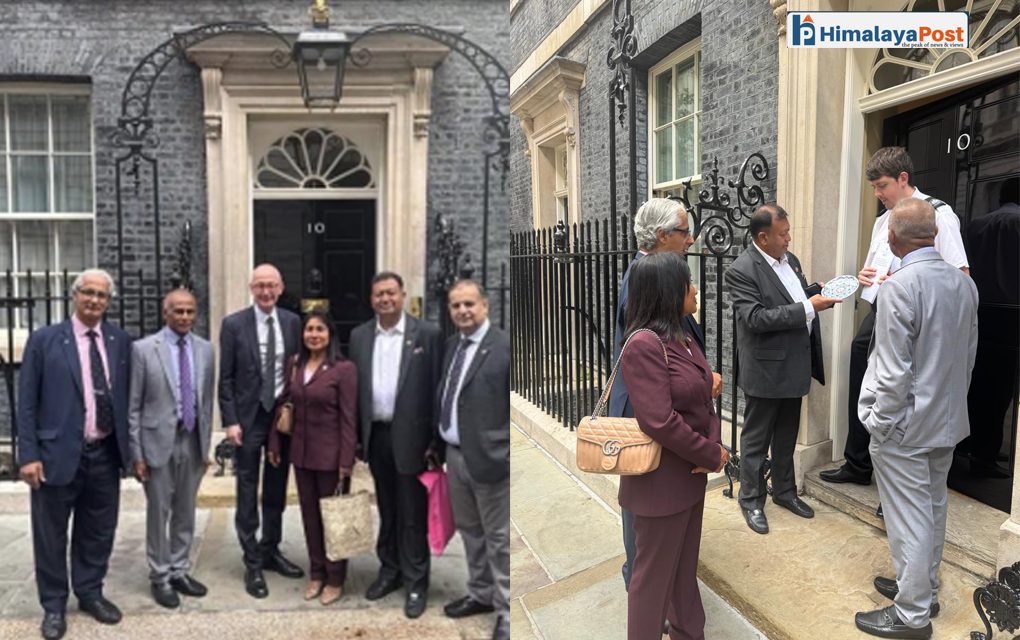SAARC Chamber President Chandi Raj Dhakal Leads High-Level Delegation to 10 Downing Street to Present Strategic SAARC-Commonwealth Policy Report
