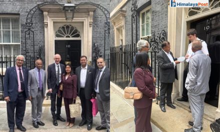 SAARC Chamber President Chandi Raj Dhakal Leads High-Level Delegation to 10 Downing Street to Present Strategic SAARC-Commonwealth Policy Report