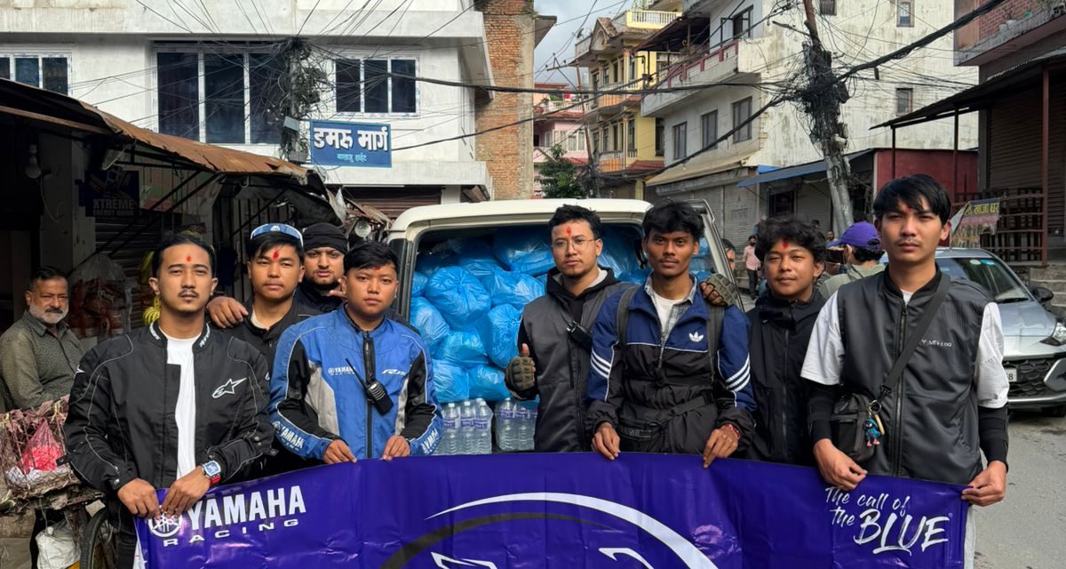 Yamaha Blue Streaks Delivers Relief to Flood Victims in Rasuwa and Nuwakot