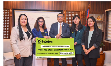 InDrive Contributes NPR 7.5 Crore to Prime Minister’s Disaster Relief Fund for Bhote Koshi Flood Response