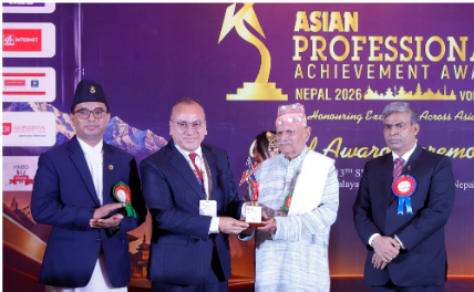 MetLife Nepal General Manager Nirmal Kaji Shrestha Honored with Asian Professional Achievement Award 2026