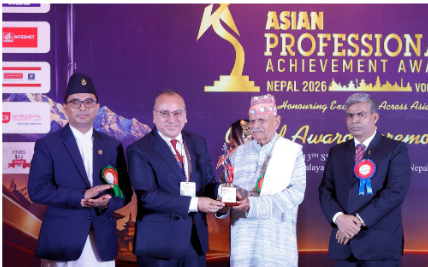 MetLife Nepal General Manager Nirmal Kaji Shrestha Honored with Asian Professional Achievement Award 2026