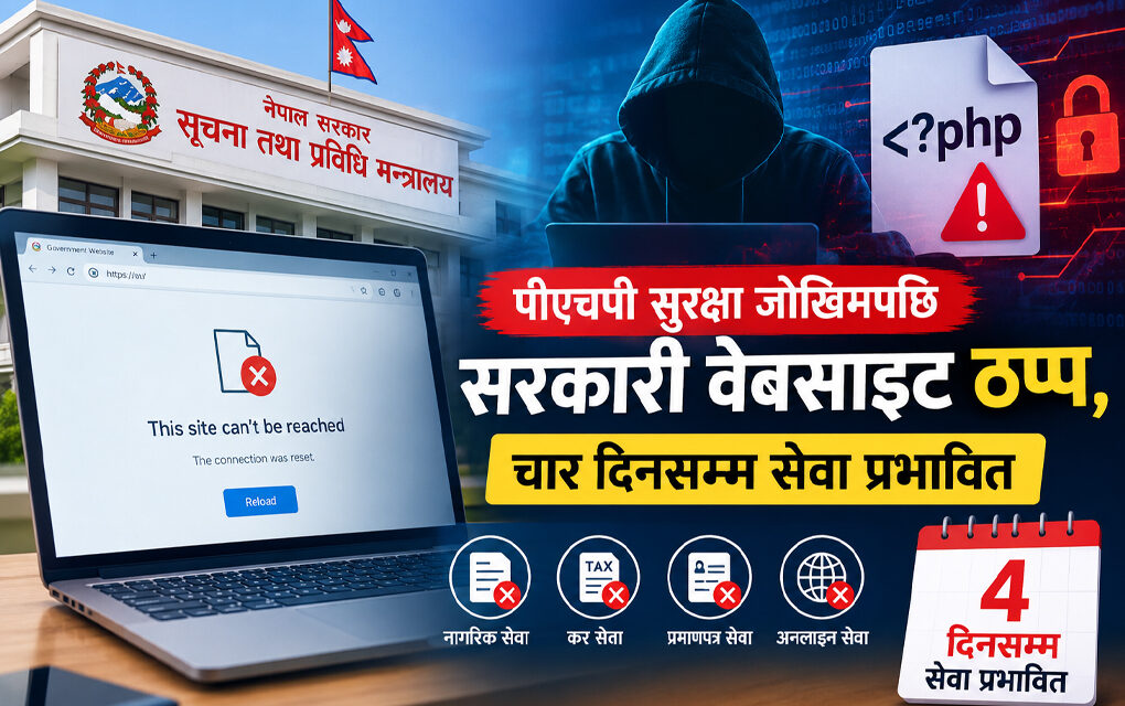 Government Websites Remain Down, Raising Questions Over Nepal’s Digital Service Delivery