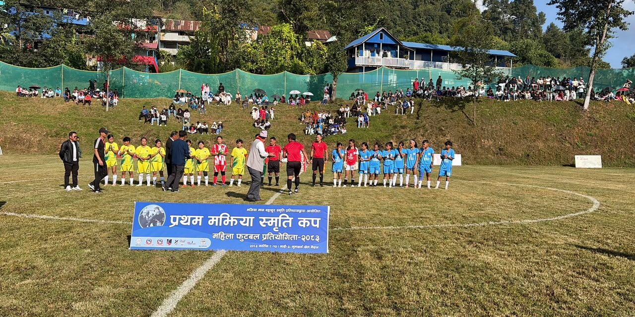 Rewahang Fair Football Club Begins Majhiya Memorial Cup with 5–0 Victory